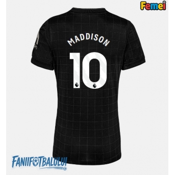 Tottenham Hotspur James Maddison #10 Tricou Fotbal Replică 2025-26 Femei Deplasare